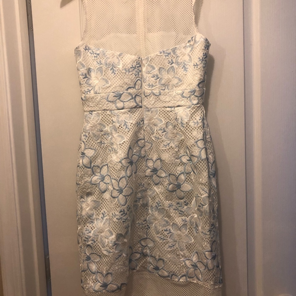ASOS Mesh Insert Dress - Picture 3 of 4